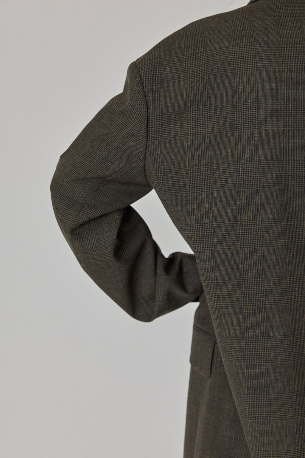 Unconstructed Single Breasted Coat