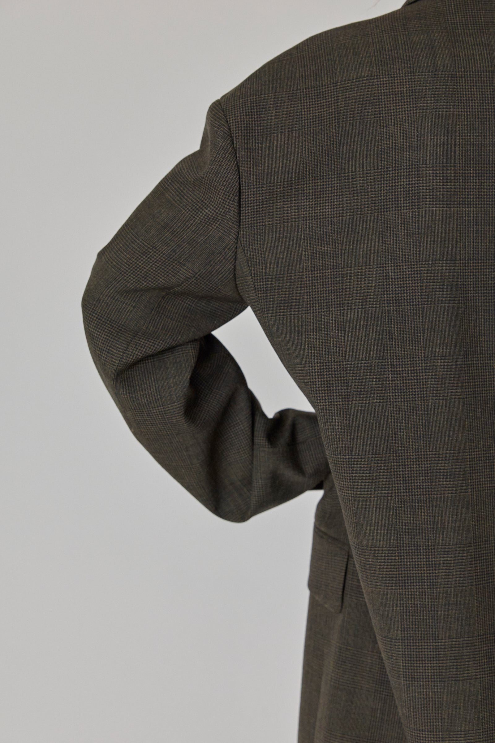 Unconstructed Single Breasted Coat