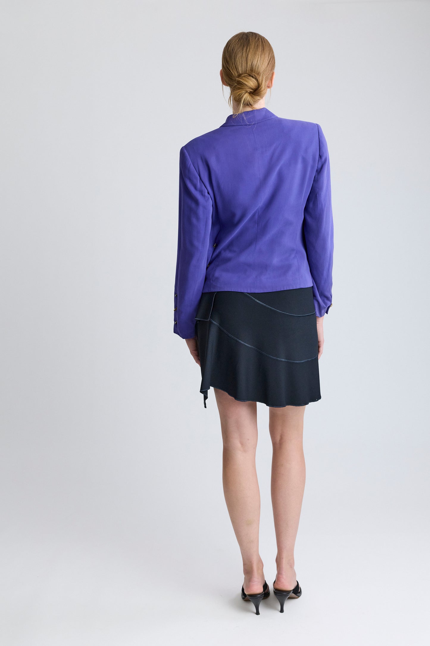 Versace Jeans Couture Blazer with Pierced Embellishments