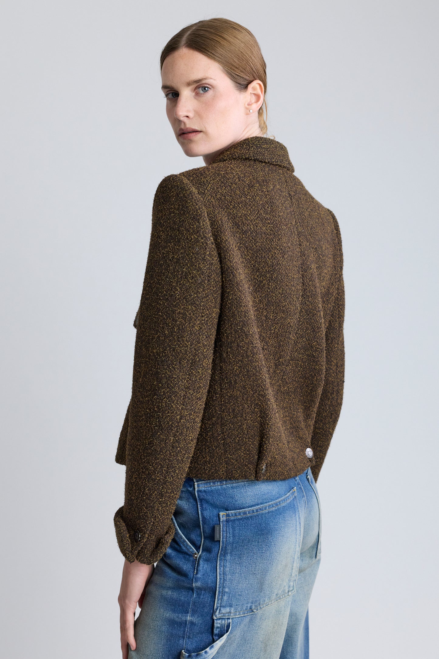 Chanel Brown Tweed Jacket, FW 1997