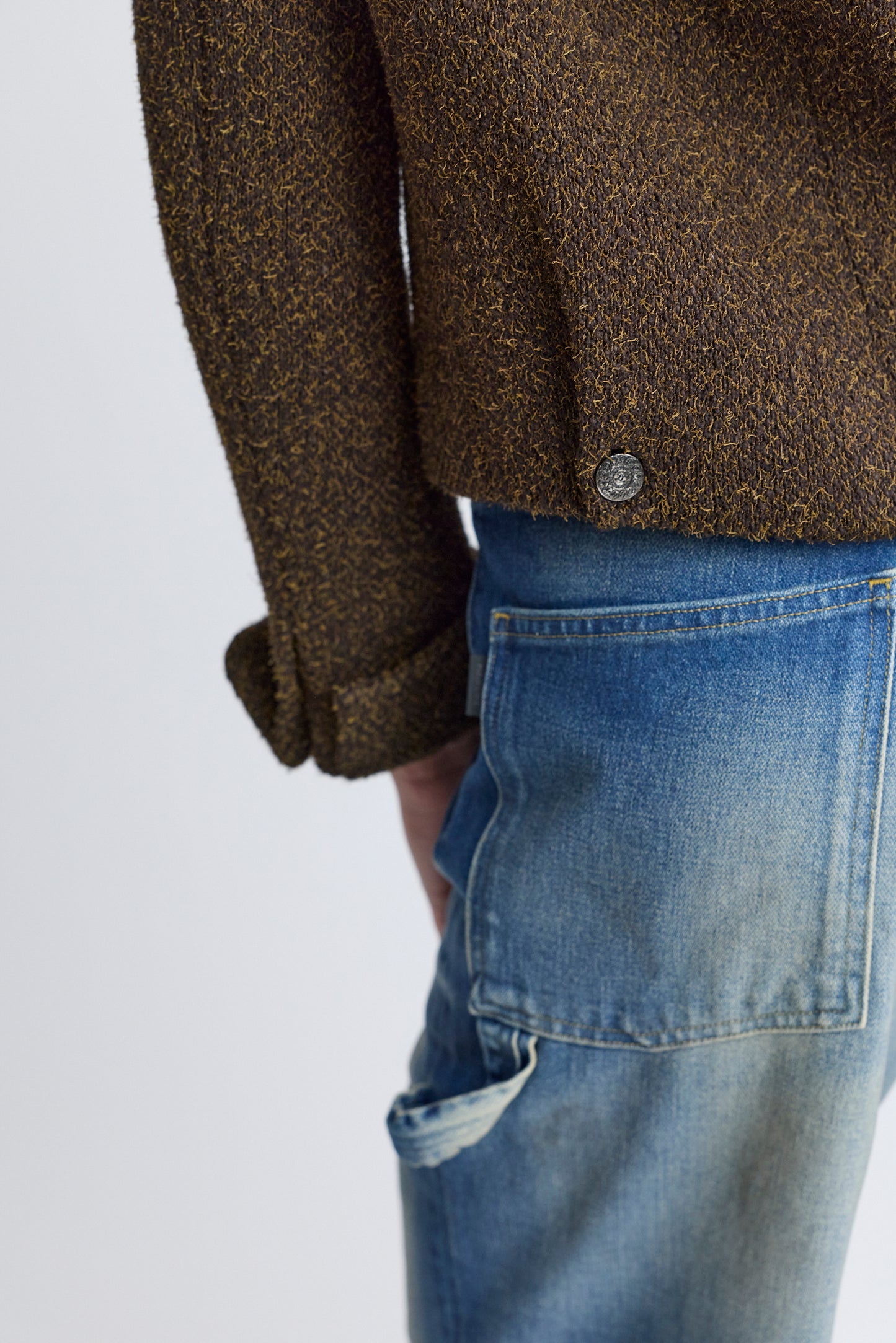 Chanel Brown Tweed Jacket, FW 1997