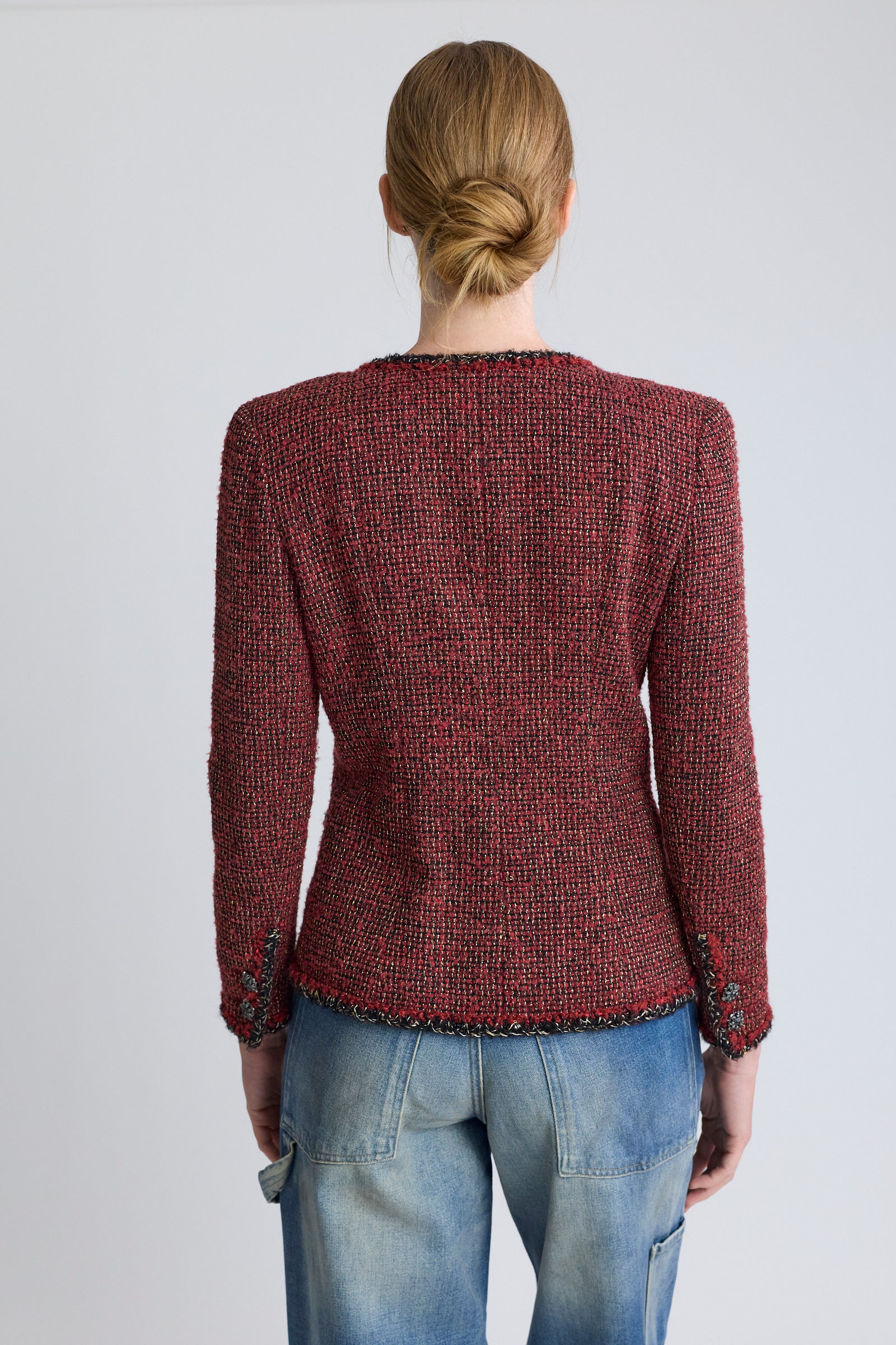 Chanel Red Tweed Jacket, FW 2011