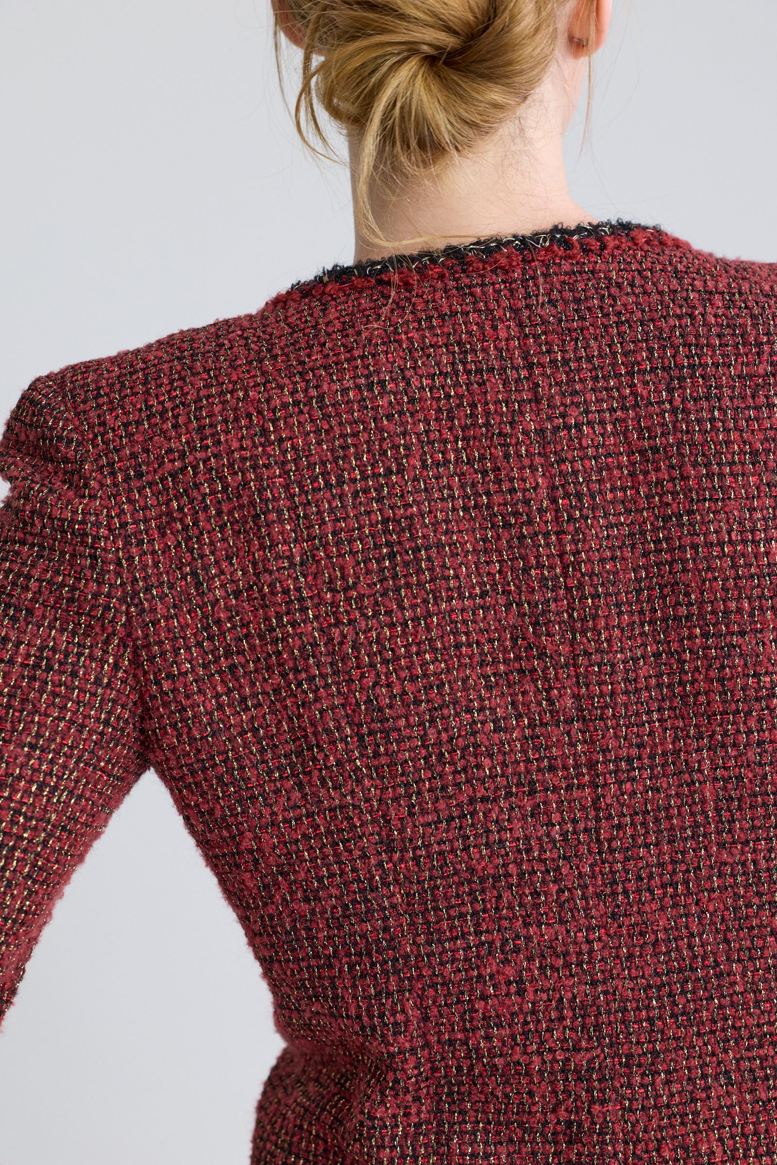 Chanel Red Tweed Jacket, FW 2011