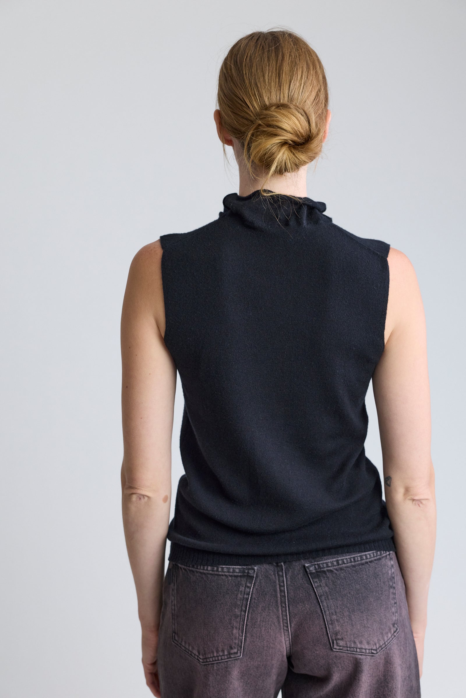 Chanel Sleeveless Sweater with Sequin Logo, PF 2005