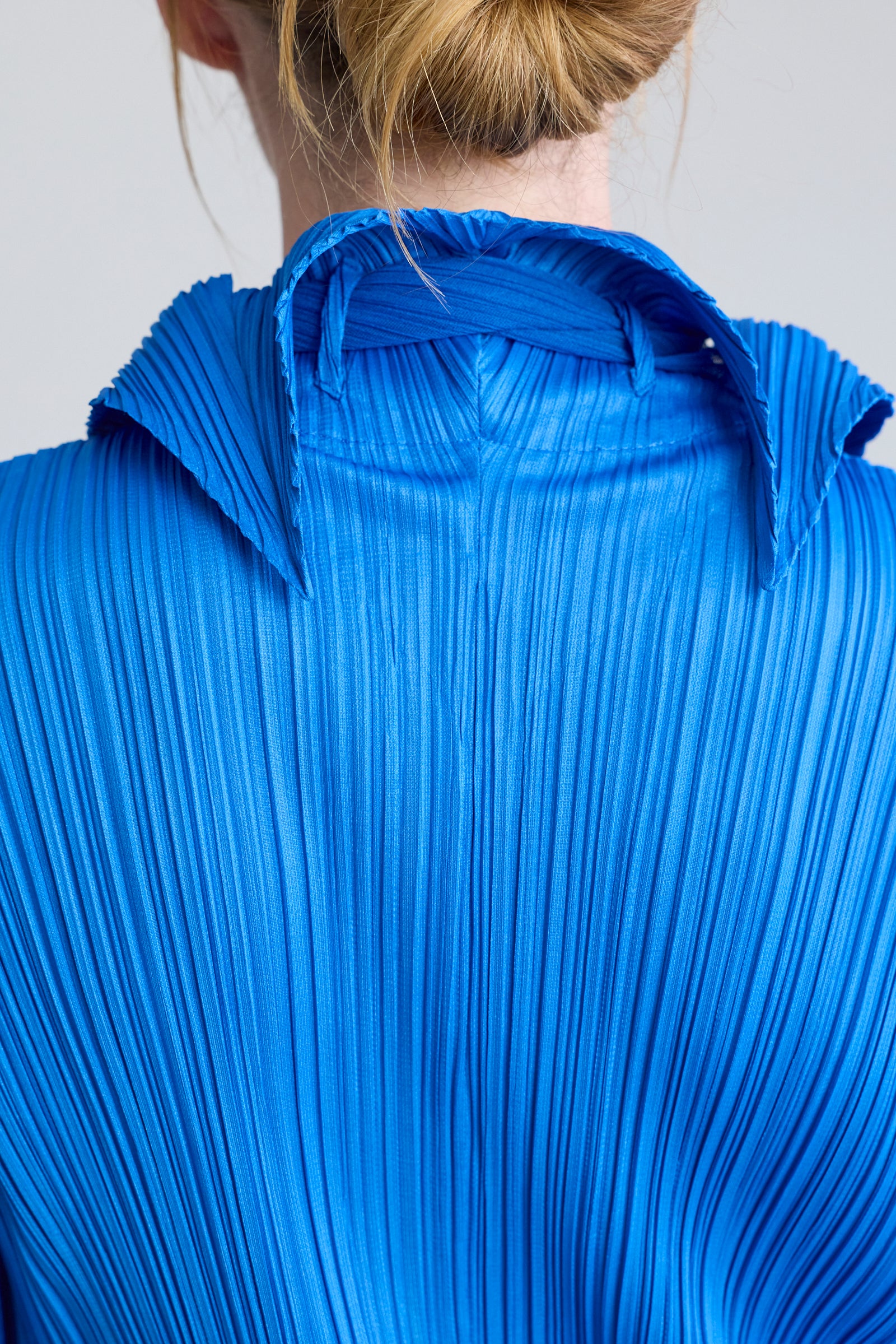 PLEATS PLEASE ISSEY MIYAKE Tie Front Cardigan