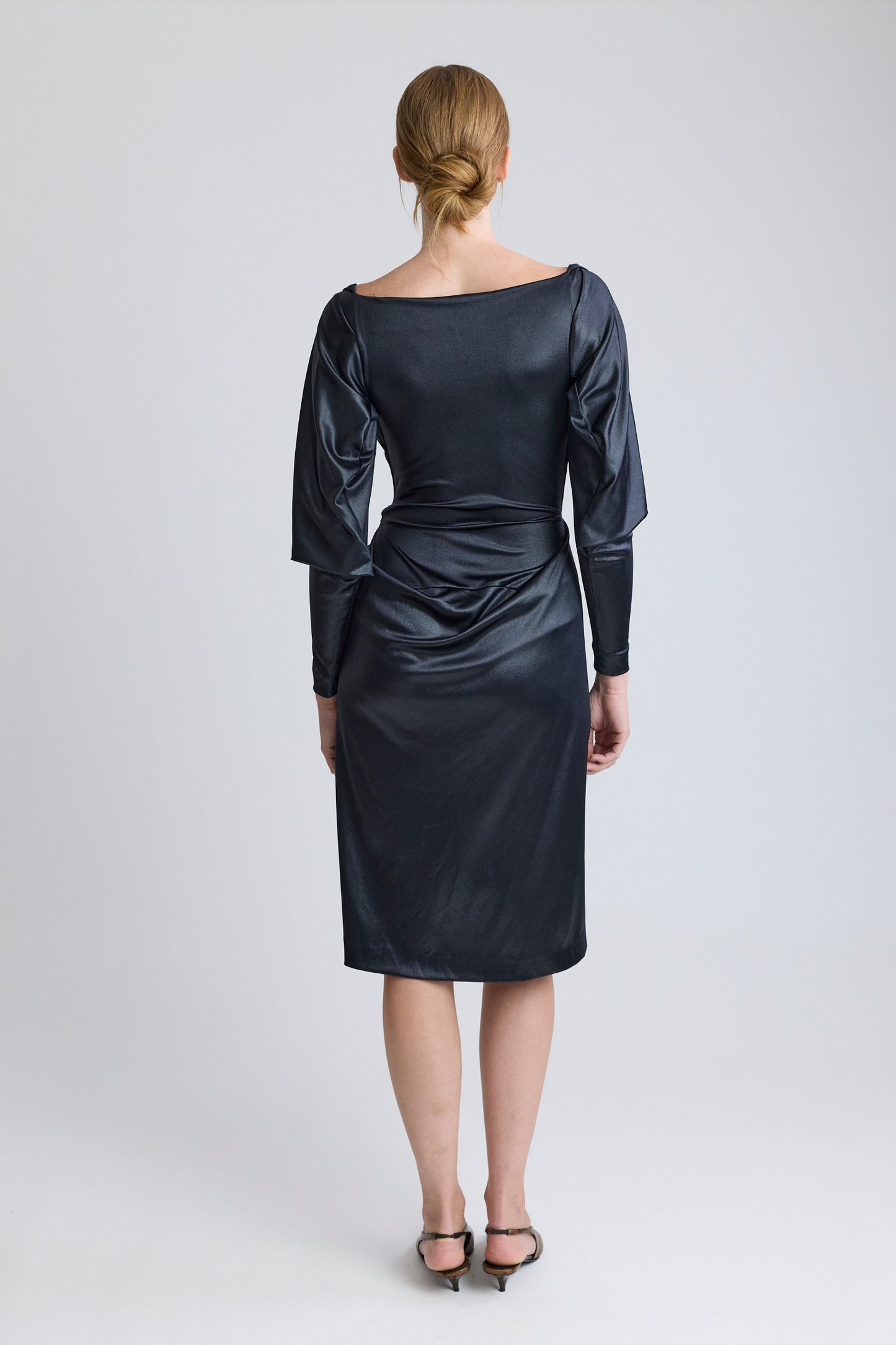 Vivienne Westwood Panther Draped Midi Dress, FW 1997