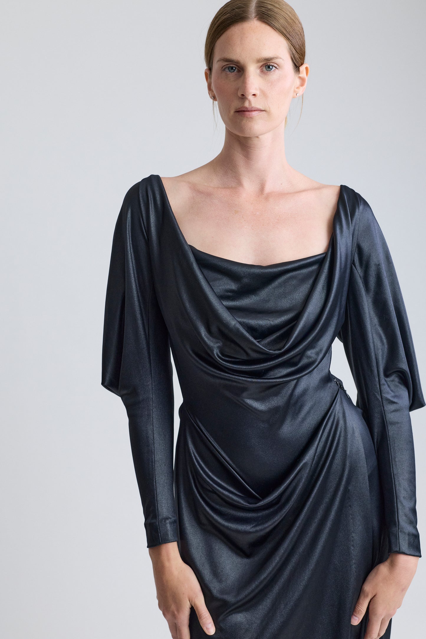 Vivienne Westwood Panther Draped Midi Dress, FW 1997
