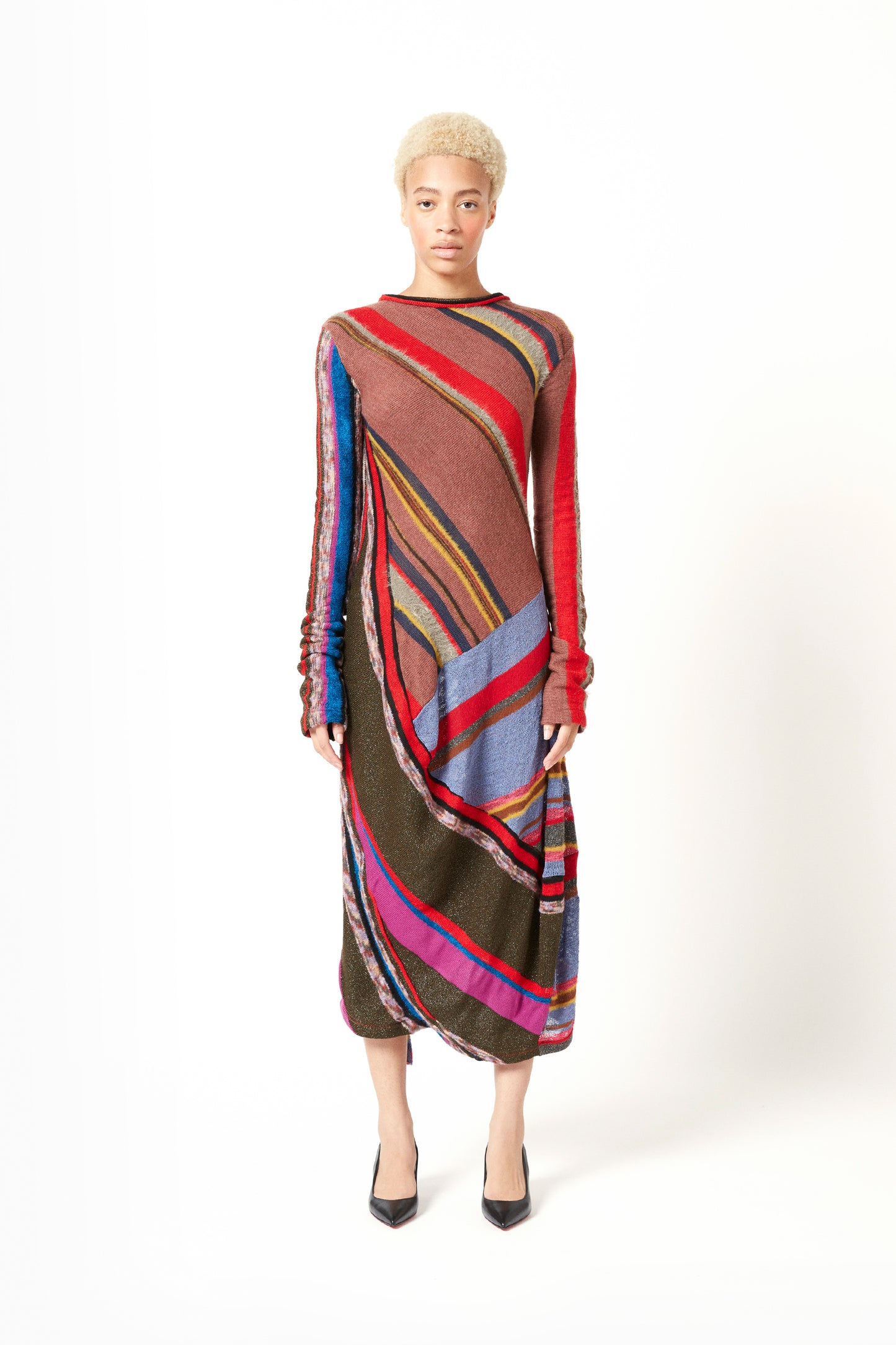 VITELLI Long Sleeves Midi Dress – Absolutely Fabrics