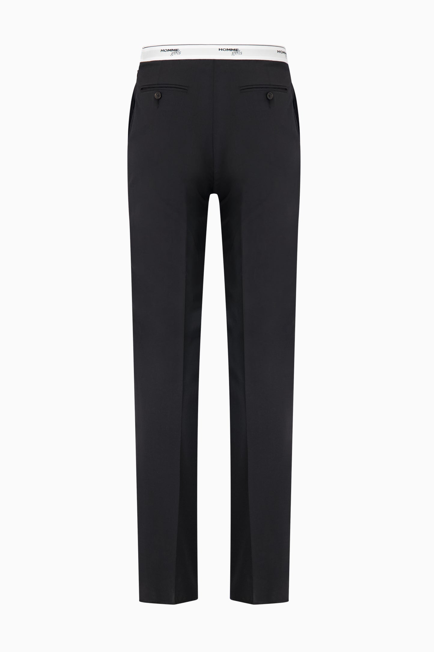 Wool Classic Pant - Black